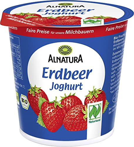 Alnatura Bio Joghurt Erdbeer, 150 g