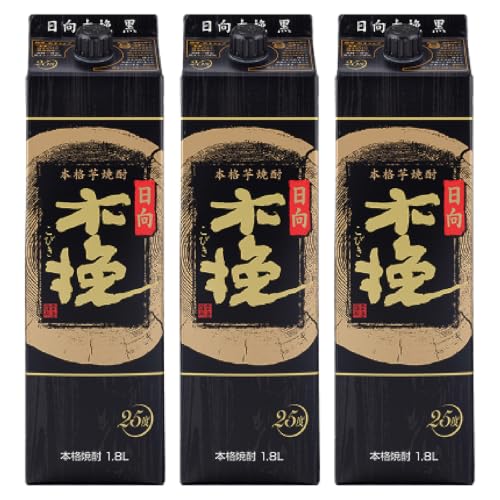 雲海酒造 日向木挽 黒 1800mlパック(25度)3本