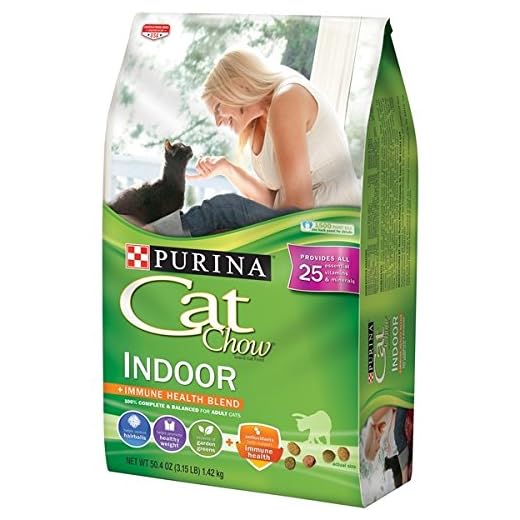 Best Cat Food Purina Chow 3.15 lb Indoor Wellness Feast Gourmet Dry Nutrition Cats Food Natural (3.15 lb)