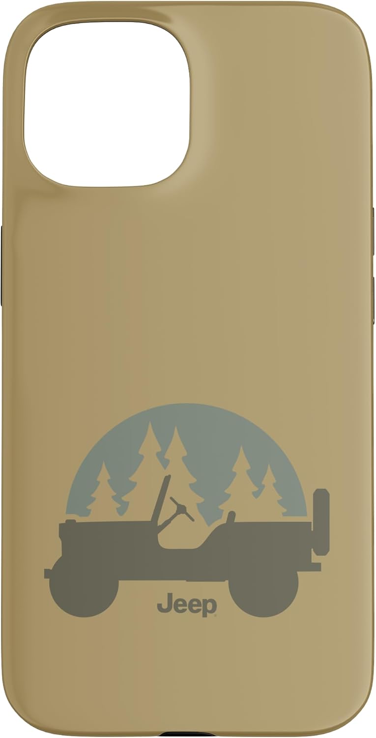 Jeep Willys Trees Case for iPhone 15 Pro Max