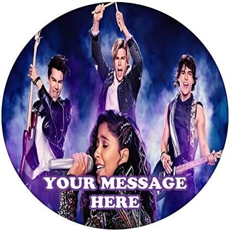 Julie And The Phantoms Cake Topper Edible Image Personalized Cupcakes Frosting Sugar Sheet (8" Round Cake Topper)