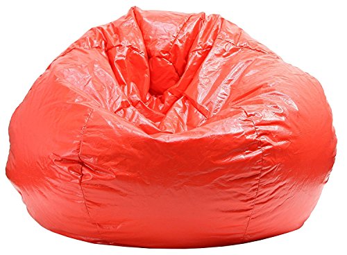 Gold Medal Bean Bags Gold Medal Glossy Vinyl Bean Bag, Small, Lipstick Red