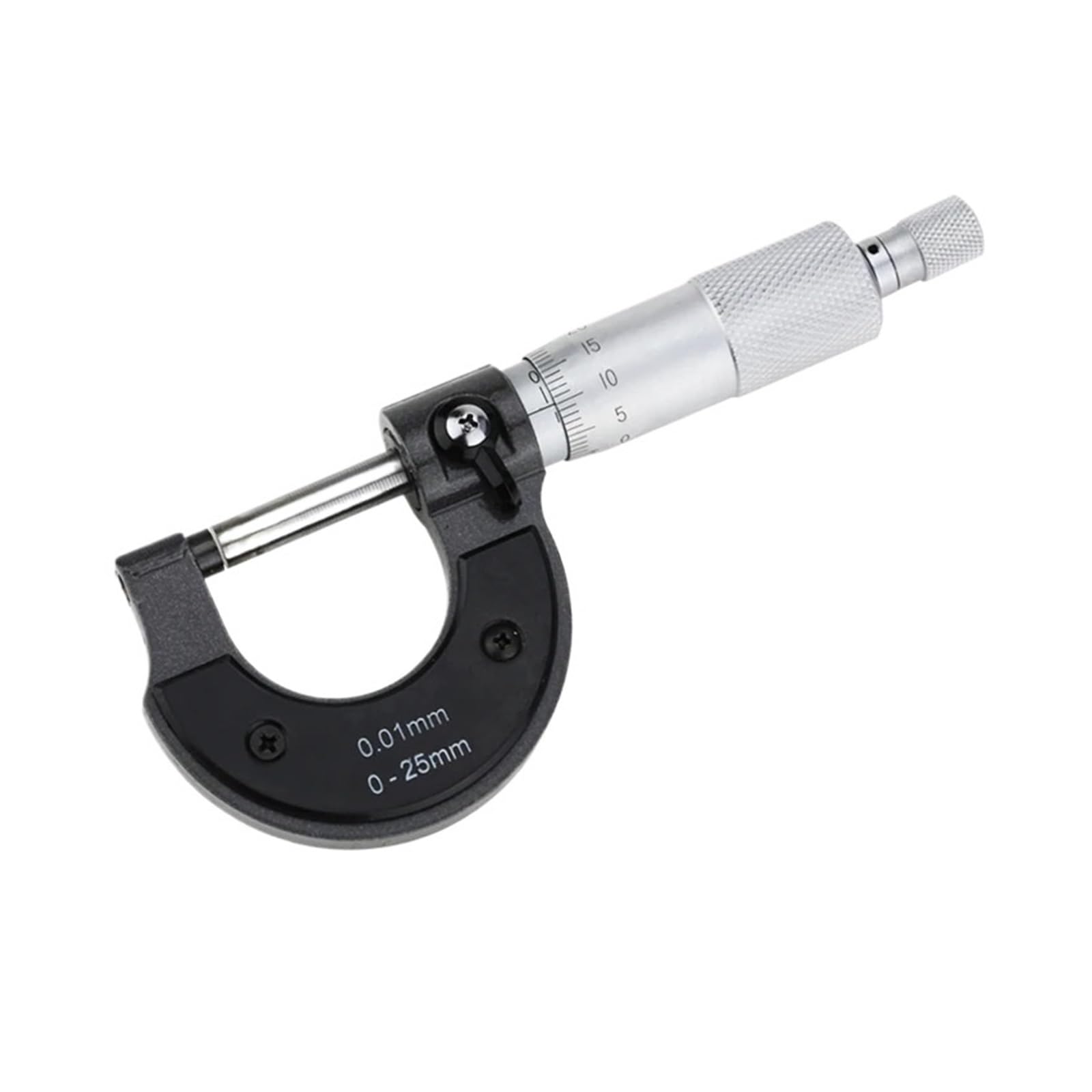 Mikrometer, Außenmikrometer Innendurchmesser Messwerkzeug Hartmetallmessgerät Metric Messschieber Innendurchmesser Messwerkzeug(Digital Outside 0-25)