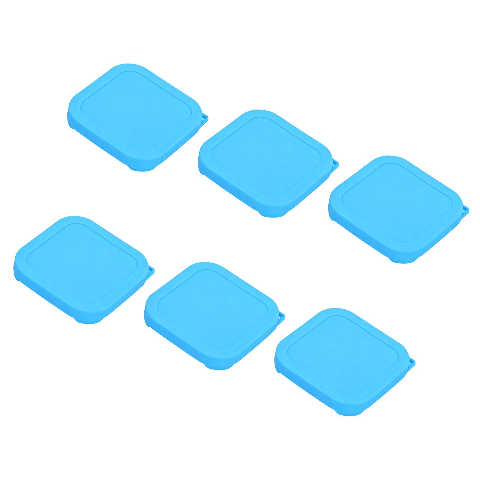 Elnwnnkc Stretchable Silicone Lids Dishwasher Microwave Safe Food Container Cover Replacement Caps Elastomer Food Covers
