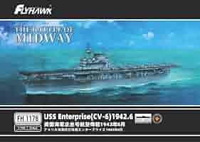 メーカー不明 1/700 アメリカ海軍 航空母艦 ヨークタウン 1942 1/700「アメリカ海軍 航空母艦 CV-5 ヨークタウン“ミッドウェイ