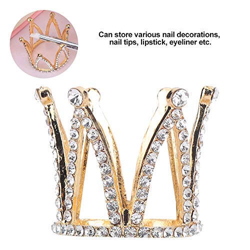 Suporte De Armazenamento Para Manicure, 3 Tipos De Design De Coroa, Conjunto De Porta-escovas Para A
