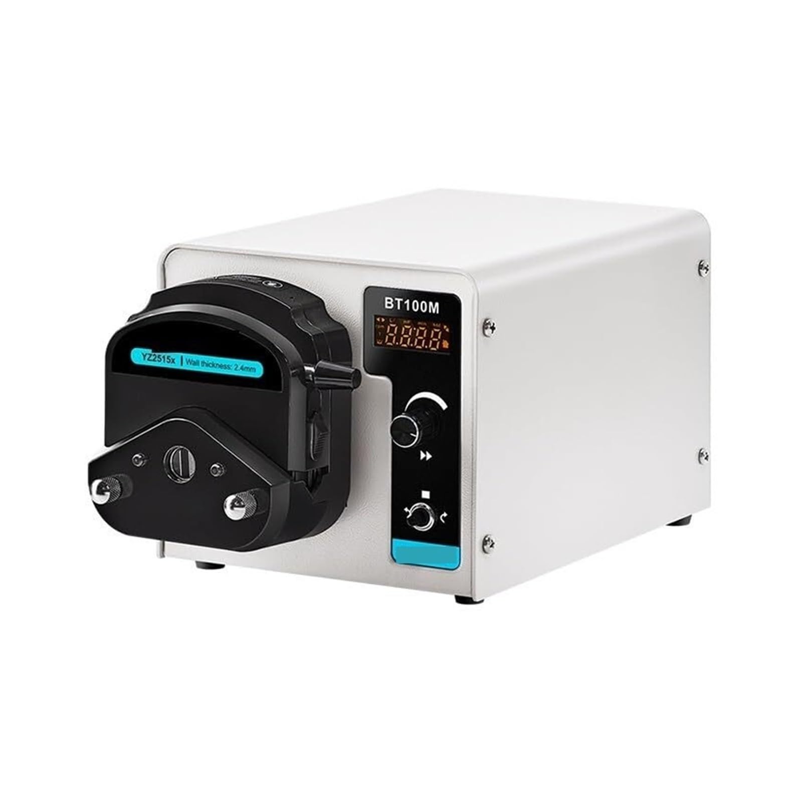Bomba peristáltica digital, flujo máximo 480 ml/min medición de precisión líquida para uso en laboratorio, compatible con grifo de agua, incluye BT100M y cabezal de bomba DG