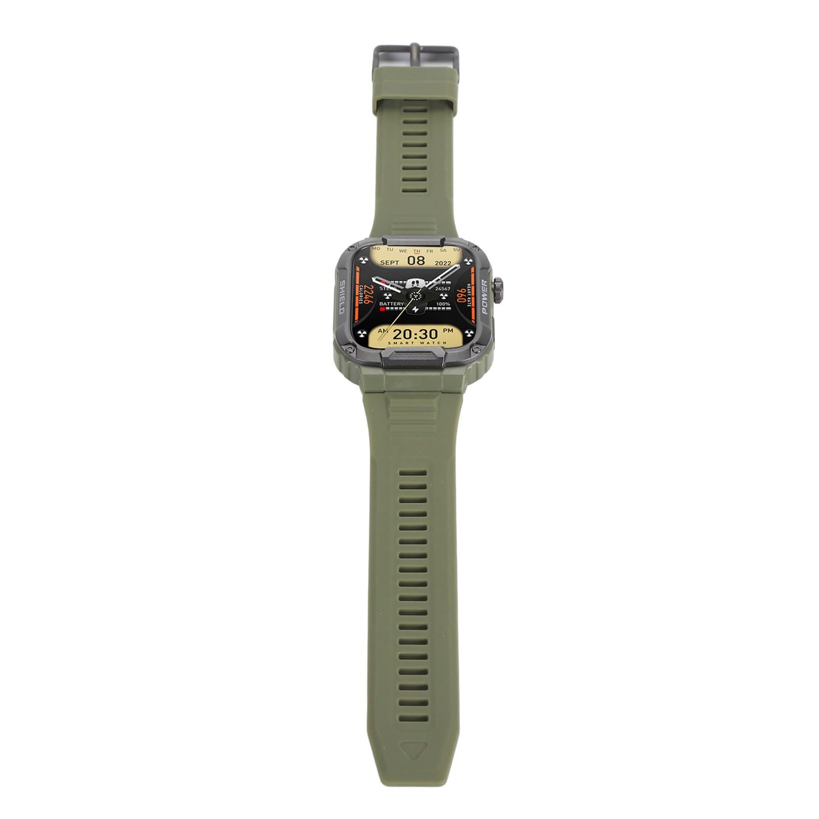 Cuifati Reloj Inteligente para Hombre, 1.85in Pantalla Tactil Podometro,