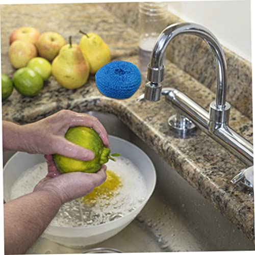 36Pcs Plastic Dish Scrubbers For Dishes Plastic Pot Round Scrubber Scouring Pad Nylon Dish Scrubber, Mesh Scouring Dish Pads Non Scratch Scrubbers #TOP3