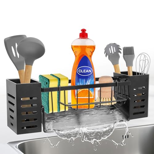 KüChen SpüLbecken Organizer Schwarz Aufbewahrung...