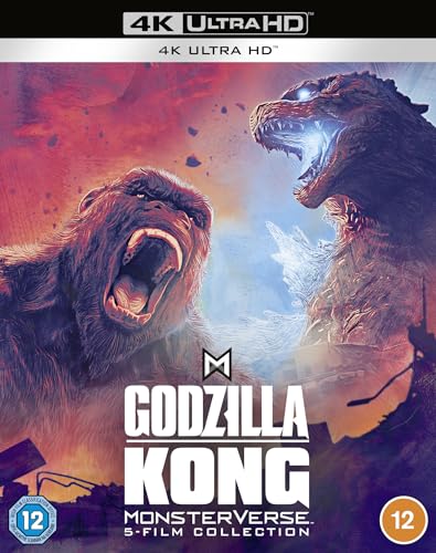 Image of Monsterverse - Godzilla x King Kong 5-Film Collection [4K Ultra HD] [2014-2024] [Blu-ray] [Region Free]