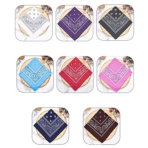 16 Pezzi Bandane Multicolori, per donna uomo
