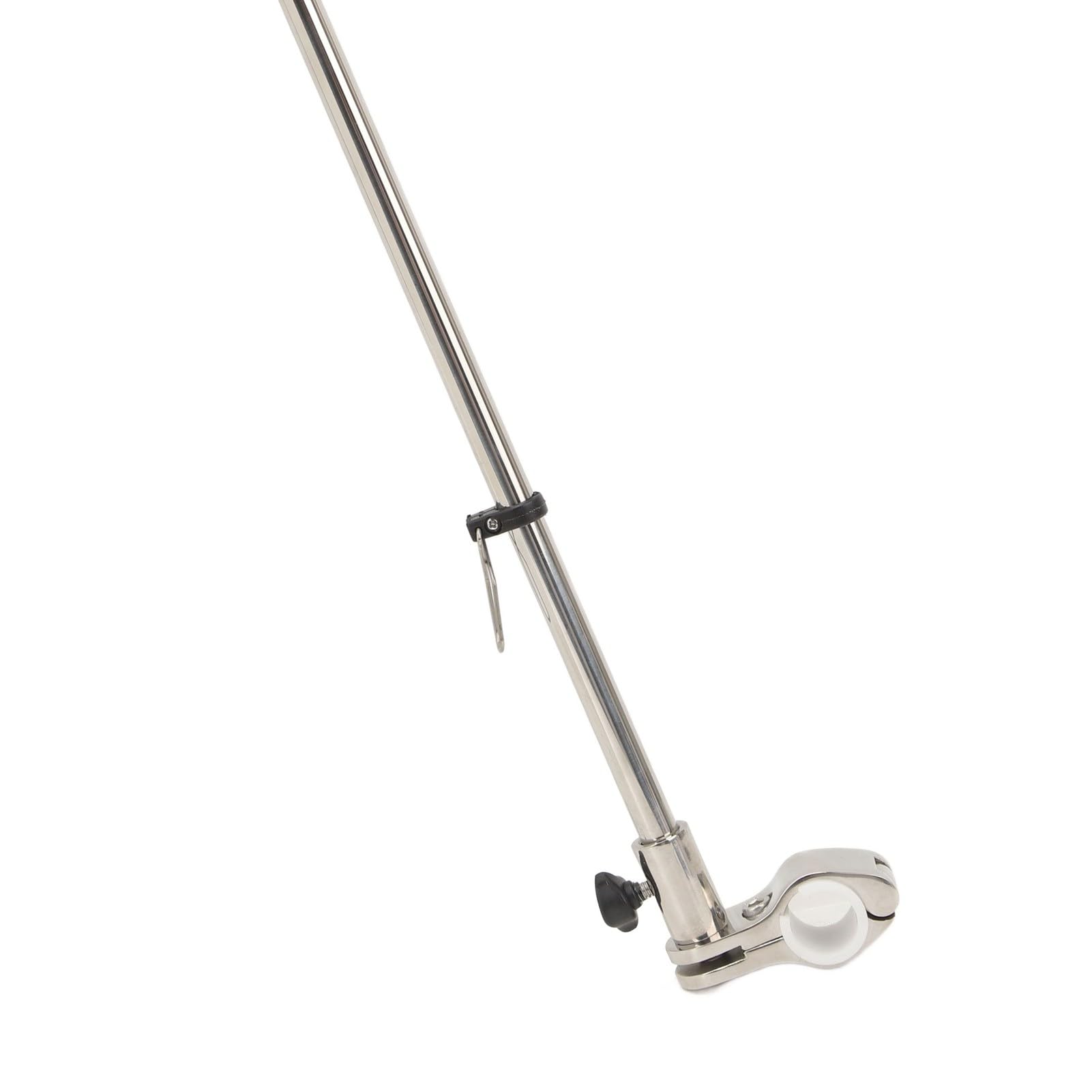 Mât de Drapeau pour Bateau et Yacht, Support sur Rail en Acier Inoxydable, 560mm, Facile à Installer, Mât de Drapeau de qualité Marine