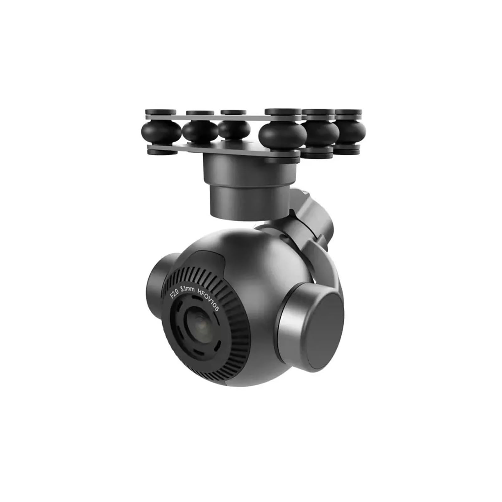 Cámara gimbal de 3 ejes, estabilizador zoom 4K 30x, C11 | Modelo compatible C11, 106g, 61.6x63.8x84.2mm, resolución de video 4K