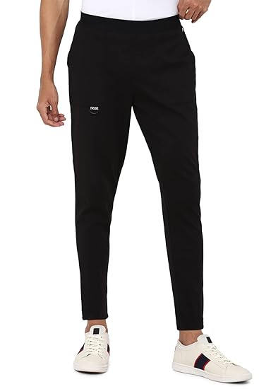 Men's Regular Fit Cotton Blend Track Pants