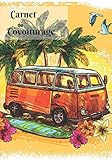 Carnet de covoiturage: Livre de bord - 70 feuilles de route - format 17.78 x 25.4 cm (French Edition)