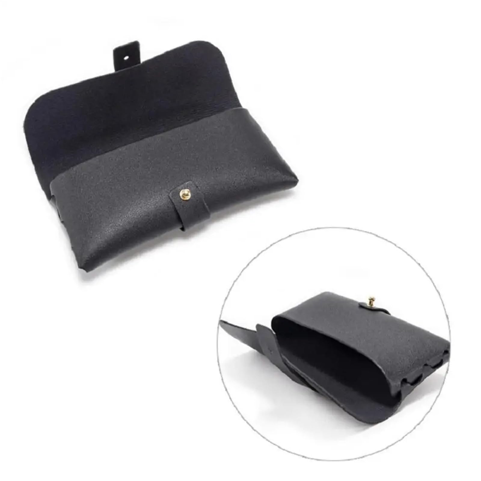 2 pezzi in morbida pelle borsa for occhiali custodia protettiva for donna uomo da sole portatili scatole accessori for Per Occhiali