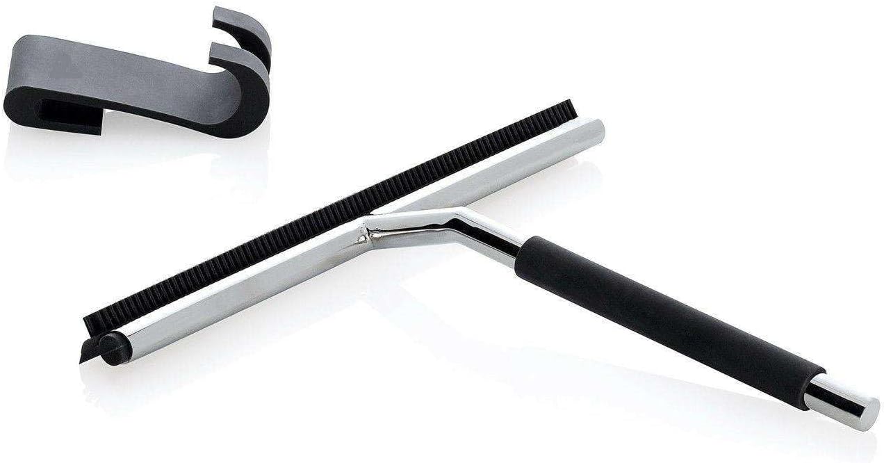 LKOP Shower Squeegee Hanger Silicone Bathroom accessories Silicone spatula Bathroom cleaner Glass cleaner Shower cleaner Window cleaner Shower squeegee Bathroom accessory set Shower accessories