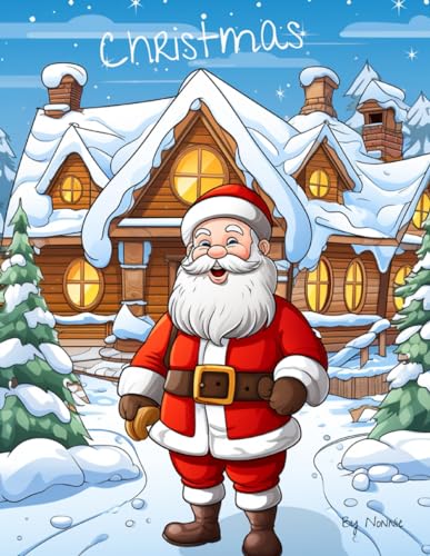 Christmas: A coloring book for kids