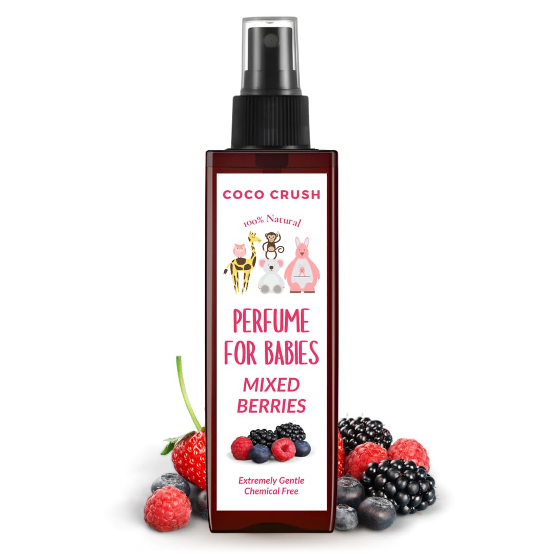 Coco Crush Baby Mixed Berry Perfume | 100% Natural & Chemical-Free | Gentle Long Lasting Fragrance for Babies & Kids | Safe Daily Use | Mild Sweet Scent | 50ML-image-15