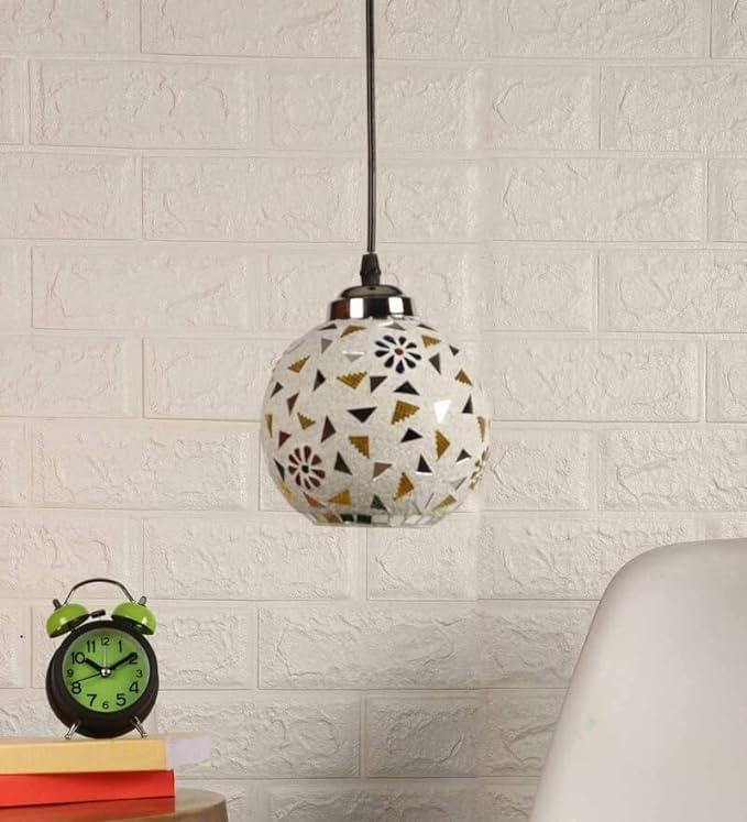 Image of Robin with Bulb Pendant Lamp /Hanging Lamp /Ceiling Light for Bedroom, Living Room, Restaurants, Dining, Coffee Shop, Home and Office.(Pack of 1)