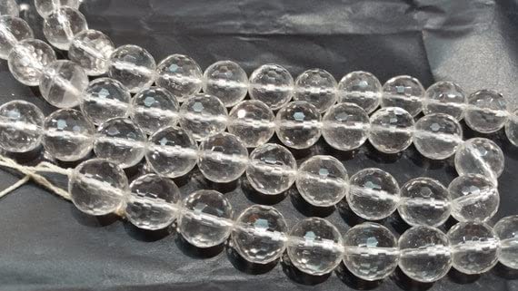 Crystal rond facetté 12mm LKBEADS pour éviter les perles ternes en DIY
