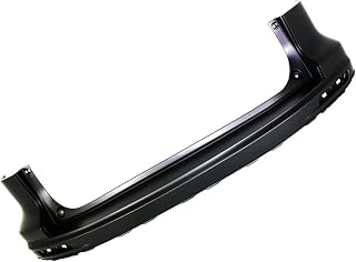 Bumper Cover Rear Upper Fascia Plastic Black/Primed Not Painted HO1100263 208-8051