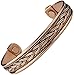 Men's Women Pure Magnetic Copper Bracelet Therapy Golf Cuff Wrist Bangle to Heal Mcb18