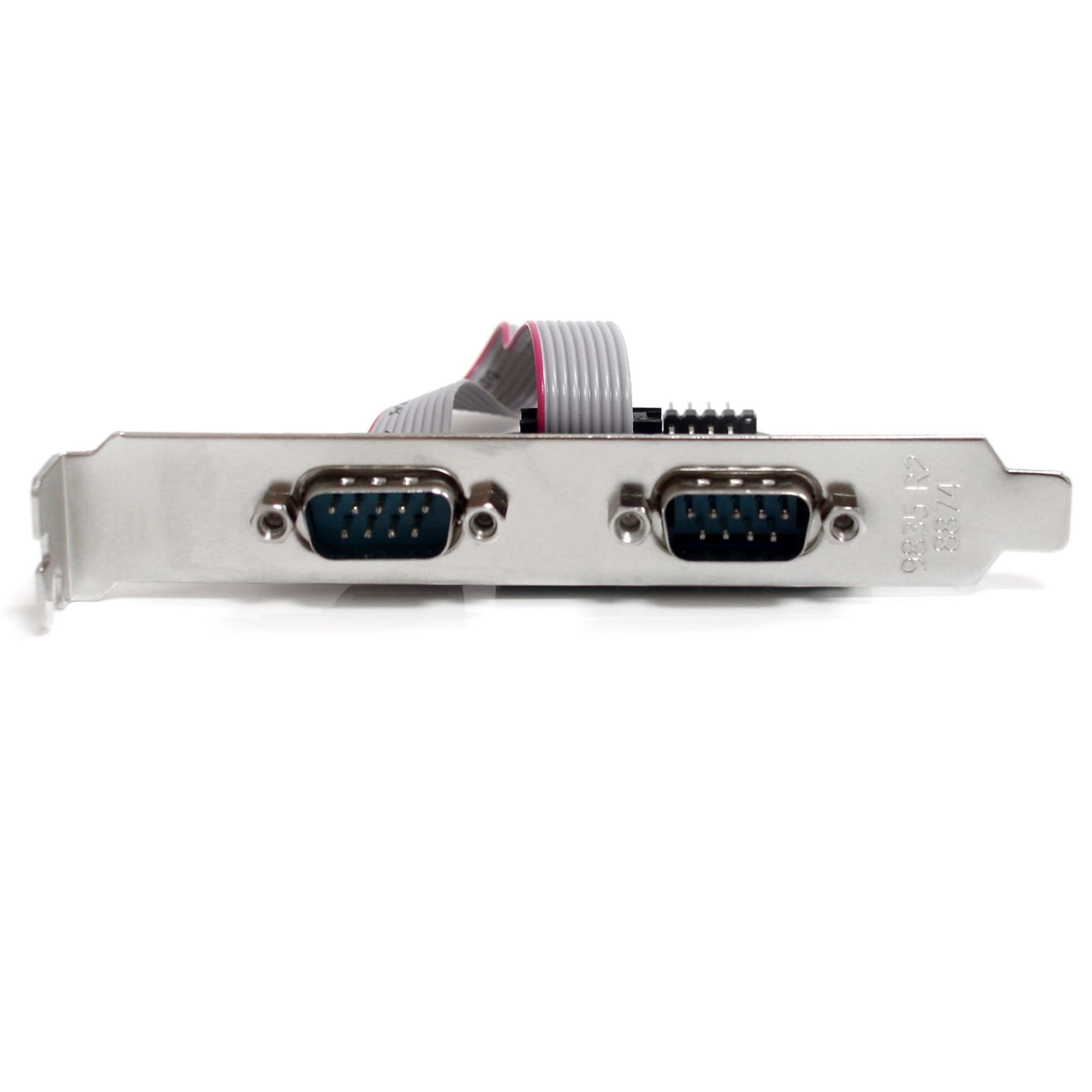 StarTech.com Adaptador Plaqueta Bracket de Placa Base Interna USB a 2 Puertos Serie - 2x DB9 Macho - 1x IDC Hembra | Bracket serie interno, 2x DB9 macho, 1x IDC hembra