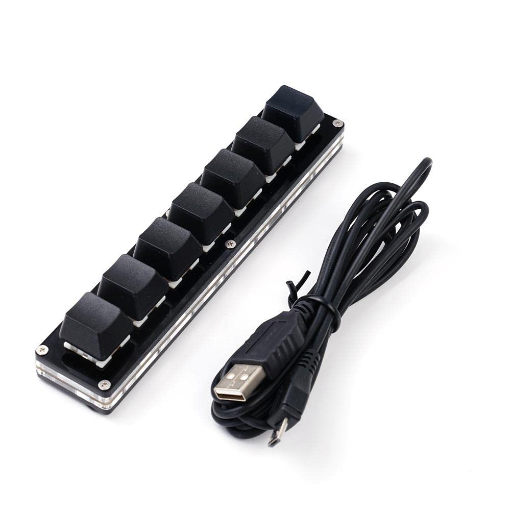 NEMEIO カスタマイズ可能キーボード 本体 未開封新品 Amazon | 片手マクロメカニカルキーボード 7キー小型キーボード