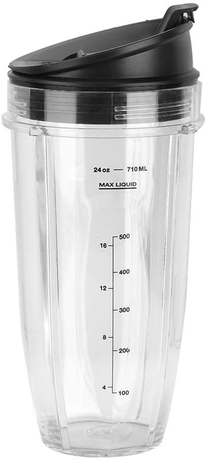 Ninja 18oz,24oz,32oz Replacement Parts, Replacement Cup + Lid Part Kit for Ninja 900W 1000W Blender (2#)