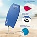 Bodyboard for Beach with Hard Slick Bottom, Boogie Boards for Kids & Adults, Legendary Pro X Heat Sealed with EPS Core, Leash (41, Dark Blue/ Orange)