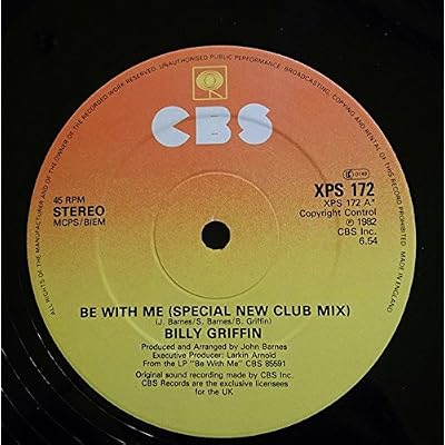 BE WITH ME 12" SINGLE UK CBS 1982