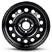 For 2004-2011 Ford Fiesta 15 Inch Painted Black Rim - OE Direct Replacement - Road Ready Car Wheel