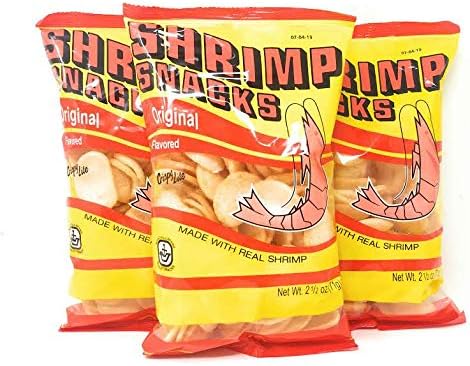 Marco Polo Shrimp Snacks (Original, 3 Pack)