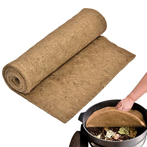 Fulenyi Worm Blanket - Fits Any Worm Bin Bag, Subpod, & More - Dark, Moist, & Warm - 60 x 60cm