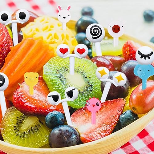 30 Pezzi Forchettine da Frutta Bambini