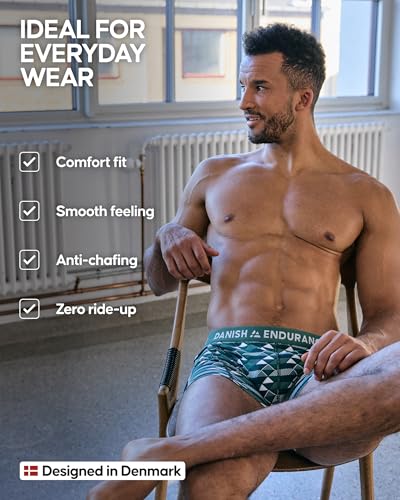 DANISH ENDURANCE Mens Underwear Classic Cotton Boxers for Men, Boxer Briefs Pack, Ropa Interior Hombre, Calzoncillos3