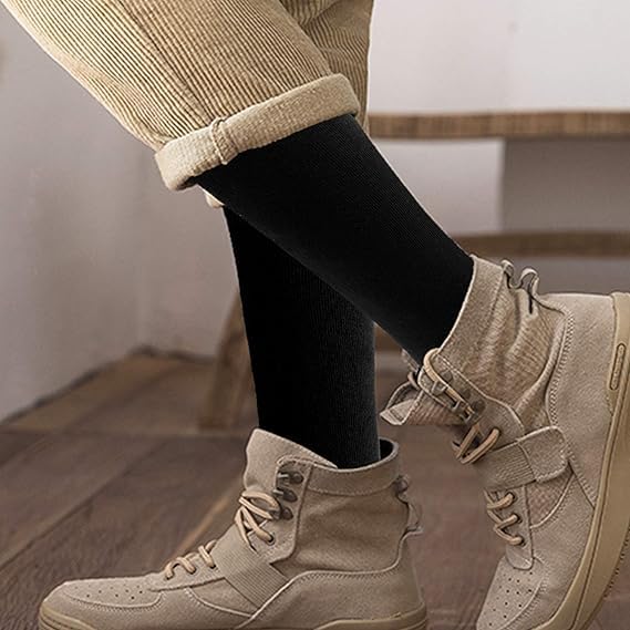 Image of WKLOUYHE 3 Pairs School Uniform Cotton Knee High Socks Athletic Sports Soccer Socks Tube Sock for Girls and Boys