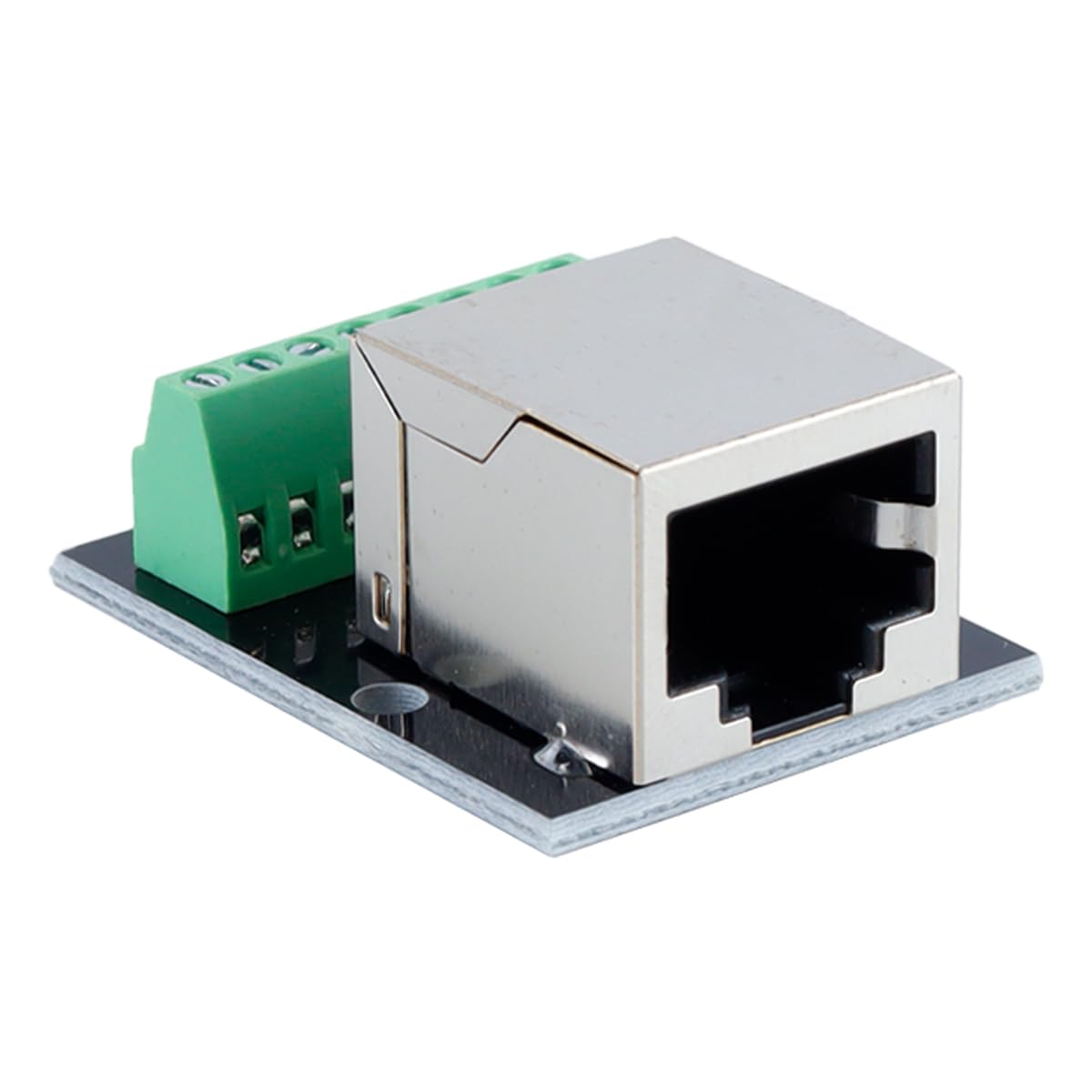 Scheda di breakout Ethernet RJ45 da 4 pezzi – Adattatore terminale a vite a 8 pin con passo 2,54 mm per CCTV/DVR