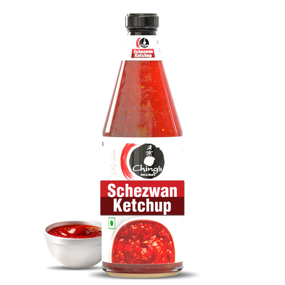 Secret Schezwan & Tomato Sauce Ketchup, 485 g