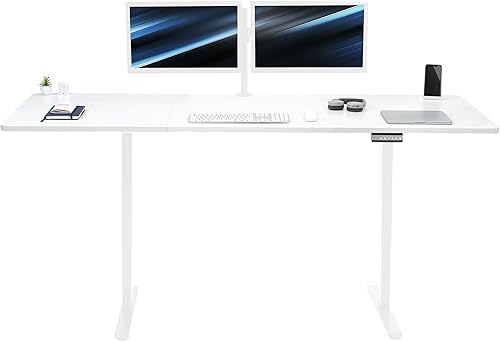 Miniatura 67 de VIVO DESK-KIT-E2B1B - Escritorio eléctrico de pie con motor doble, ajuste de altura de memoria, serie E2B, marco negro superior negro, DESK-KIT-E2B1B