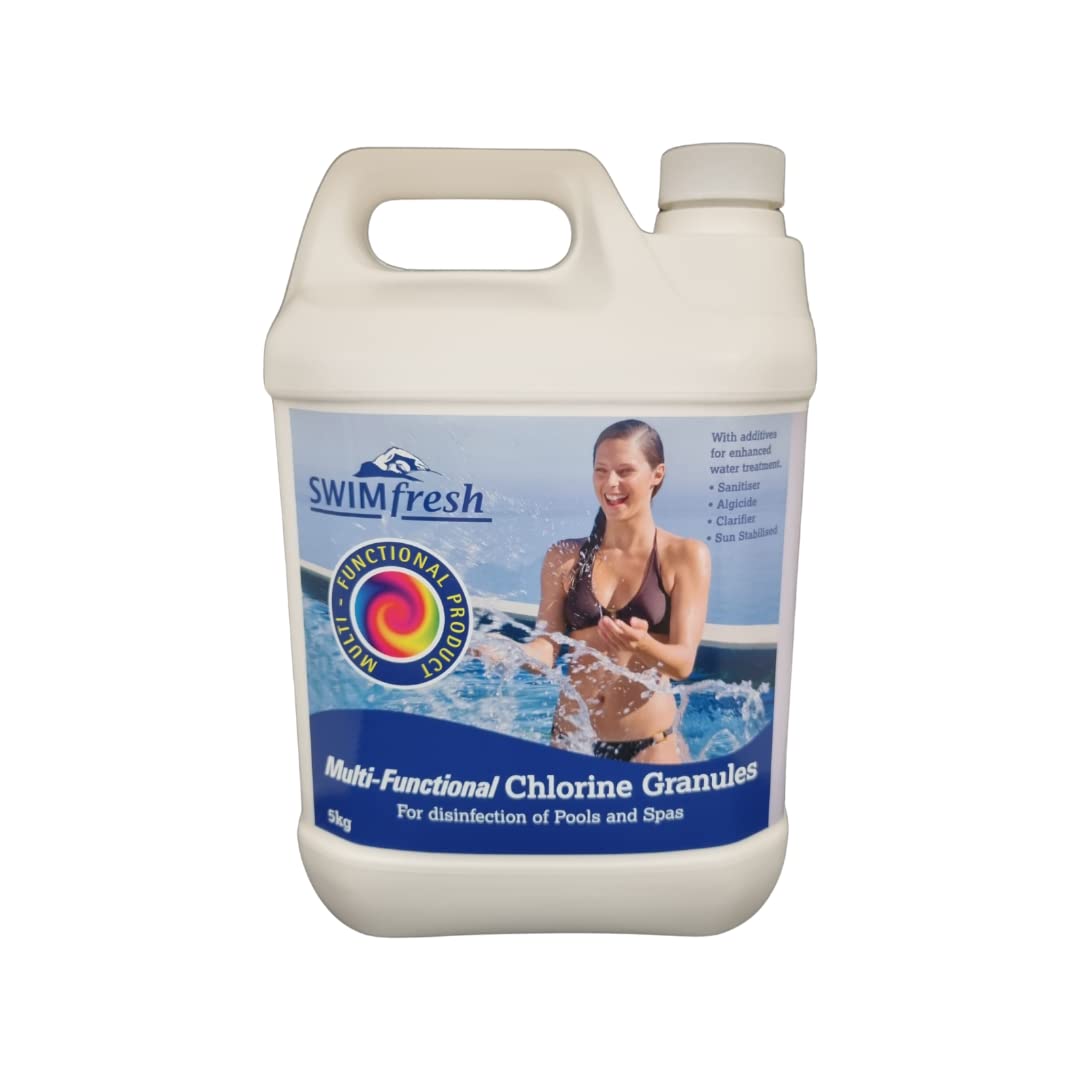 5kg Multi-functional Chlorine Granules for Swimming Pools and Hot Tubs
