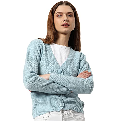 Image of PINACOLADA Women's Zip-Front Hoodie with Contrast Drawstring for Casual Wear | Hooded Neck | Long Sleeve | Zipper Closure | Cotton Sweatshirt Crafted with Comfort Fit for Everyday Wear