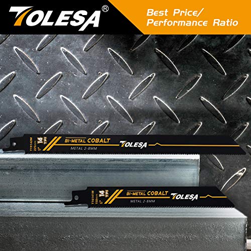 TOLESA 6-Inch 14TPI Bi-Metal Blades