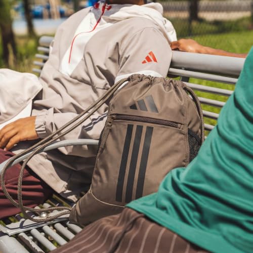 Image of adidas Alliance Sackpack - Drawstring Backpack for Sports, Small Gym Bag