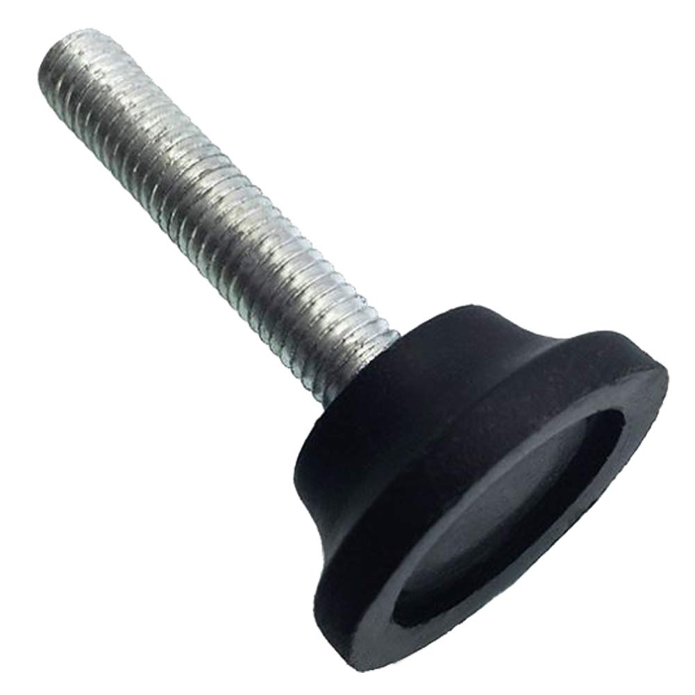 Adjustable Furniture Leveling Feet - 2.1 Inch Metal Workbench Levelers Pack Of 8 With Galvanized Steel