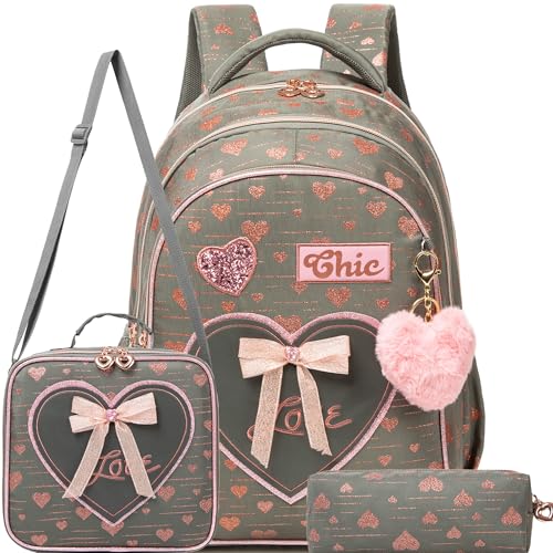 Meetbelify Mochilas infantis para meninas, mochilas para escola, volta às aulas, 803, 45.72x29.21x19.81 cm