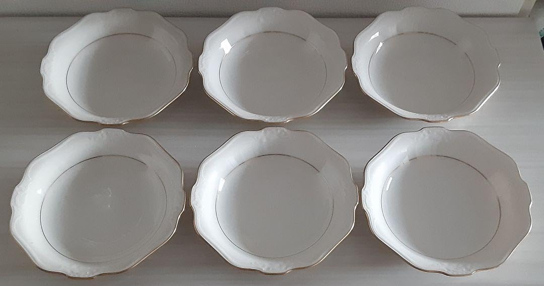 ノリタケ　クラフトーン　スープ皿　パスタ皿　カレー皿　６客 ノリタケ クラフトーン スープ皿 パスタ皿 カレー皿 6客