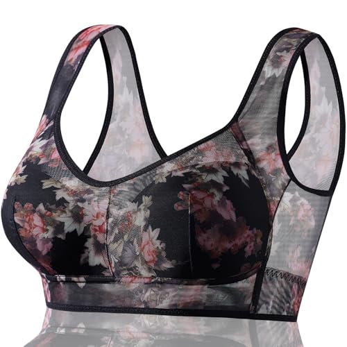 Image of Smoothing Bra Anti Sagging Wireless Push Up Bras for Women No Underwire Full Coverage Bra Comfy Bras for Women